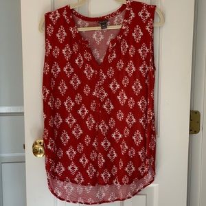 Eddie Bauer sleeveless blouse